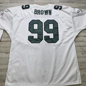 Mitchell & Ness Jerome Brown #99 Philadelphia Eagles 1991 Throwback Jersey 60
